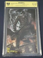 Rorschach #1 Jolzar Variant Watchmen CBCS 9.8 Signed By Parrillo With Sketch picture