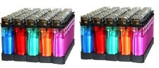 100 Count Wholesale Lot Classic Disposable Lighter Multipurpose Use Mix Color picture