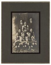 1921 Native American Indian School Basketball Sports Teams Studio Photos PR picture