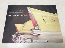 1956 Plymouth Dealer Sales Brochure picture