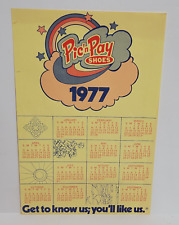Pic 'n Pay  Vintage 1977 Paper Calendar picture