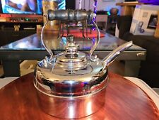 The Simplex Patent Tea Kettle Chrome Solid Copper Made In England No. 786743 picture