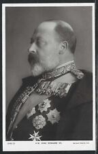 H. M. King Edward VII, Great Britain, Early Real Photo Postcard, Unused picture