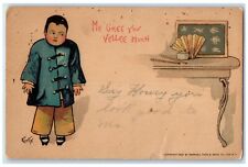 c1905 Chinese Boy Me Like You Very Much Curtis Tuck's Unposted Antique Postcard picture