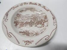 VINTAGE TEPCO RESTAURANT WARE SOUP BOWL - INN OF THE SANTA FE TRAIL - WESTERN picture