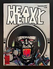 HEAVY METAL MAGAZINE #6 September 1977 Corben, Moebius, Cover By Druillet picture