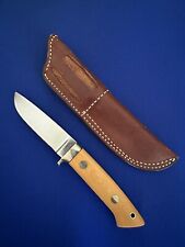 JIMMY LILE Custom Knife~ B7~ Tapered Tang~ Yellow Micarta picture