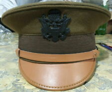 WW1 USA army 1912 officer hat Cap picture