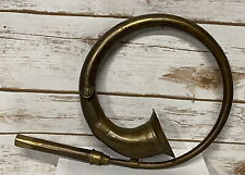Antique 20thC brass car horn solid sound from British Empire picture