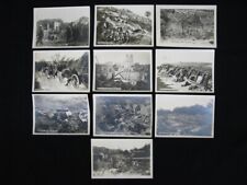 Lot of 10 WW1 Original Military Photos Soldiers, Locations, Equipment WW1 (A) picture