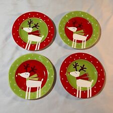 Vintage Rudolph the Red Nose Reindeer Red Green White Christmas 6