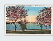 Postcard The View of Washington Monument Washington DC picture