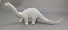 Marx Brontosaurus Dinosaur 1970s Light Gray Vintage Plastic Prehistoric Playset picture