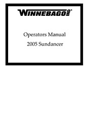 2005 Winnebago Suncruiser Home Owners Operation Manual User Guide Coil Bound picture