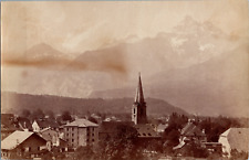 Switzerland, Bex et la Dent du Midi, Vintage Print, ca.1880 Vintage Print d picture