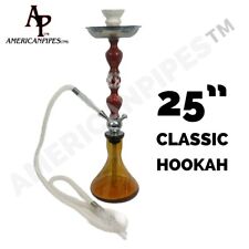 25 “ CLASSIC HOOKAH WITH A LARGE WASHABLE  HOSE-FIT INHALE DISPOSABLE MOUTH TIP picture
