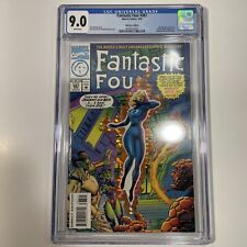 Fantastic Four #387 CGC 9.0 Marvel Comics 4/94 Die-Cut Foil Cover, Tom DeFlaco picture