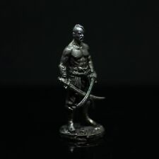 Tin Toy Soldier Ukrainian War Cossack Patriotic Warriors Miniature Statue picture