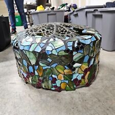 Vintage Rare Tiffany Style Grapes Lamp Shade picture