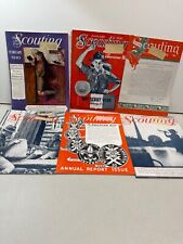 Vintage Lot of 6 Scouting Magazines 1938 and 1940 picture