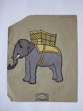 vintage So Me On Glu Me On ELEPHANT PATCH margate nj lucy sewing iron antique picture