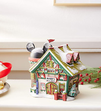 Mickey's Ski & Skate Chalet Department 56 Disney Village 4032203 mouse building picture