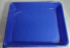 Vintage Unbranded Photographic Processing Tray 9x11 inches. Blue. Great Shape. picture