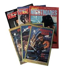 Freddy Kruger Comic Lot - Freddy's Dead 1 - 3 Freddy's Nightmares 2 - 3 Horror picture