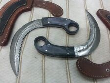 Custom hand made knife king's Damascus Steel 