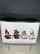 Naasgransgarden Swedish Design Lucia Christmas Figures Lot Of 4 Ruth Vetter picture