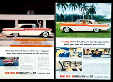 Mercury Montclair Original 1957 Vintage Print Ad Lot picture