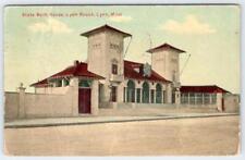 1910 STATE BATH HOUSE*LYNN MASSACHUSETTS*MA*ANTIQUE POSTCARD*CREASED picture