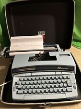 Vintage Smith Corona Coronet Super 12 Electric Typewriter w/ Case + Extras READ picture