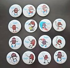 Vintage 1987 The California Raisins Pin-backs Buttons Calrab Lot Of 15 picture