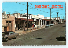 Allen Street Tombstone Arizona c1970 Scalloped Edges Vintage Postcard D3 picture