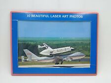 Vintage Lot Of 10 Beautiful Laser Art Photos Postcards NASA Space Shuttle  picture
