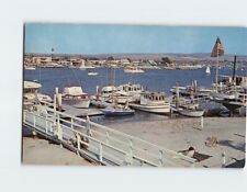 Postcard Newport Harbor's shoreline, Balboa, California picture