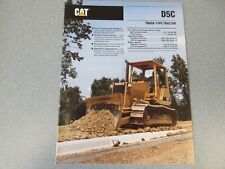 Caterpillar D5C Crawler Dozer Color Brochure 12 Page Very Good Condition picture