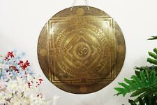 24 inch Special Mandala Om Carving Gong- Best Resonance Sound Quality-Sound bath picture