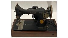 Vintage Singer Sewing Machine Model 128     REPAIR OR PARTS    1940 AF 568457 picture