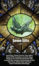 Seven Gifts of the Holy Spirit, Holy Card, 5-pack, picture