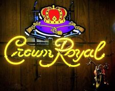 New Crown Royal Logo Neon Light Sign 20