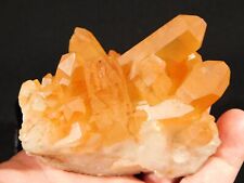Larger 100% Natural GOLDEN Healer Quartz Crystal Cluster Brazil 273gr picture