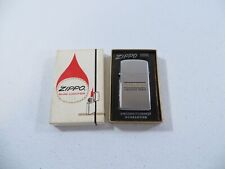Rare 1964 General Precision Librascope Group Slim Zippo Lighter W/ Box READ picture