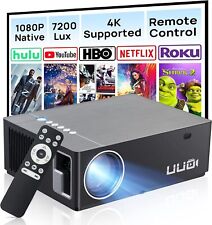 4K Projector,Native 1080P Projector for Outdoor Home,Movie support...  picture