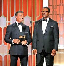 Rocky Awards Photograph Sylvester Stallone & Carl Weathers 8x10 Luster Last One picture