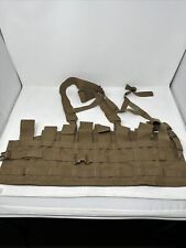 USMC Marine Corp Chest Rig Coyote Tan Tactical Assault Panel TAP Vest Brown picture