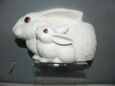 Rare Vintage Napco Mother & Baby Bunny  Planter, Japan 1950’s Excellent Cond. picture