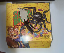 Vintage 1990 Topps Spider Bites Candy Full Box  24 Count Containers NICE  002 picture