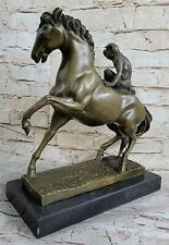Collector Edition Collection lovely horses and monkeys bronze Figure Marble Base picture